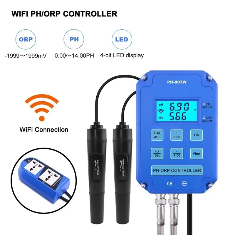Digital PH Controller pH Meter - огляд і ціна Ph Meter Digital Water Tester