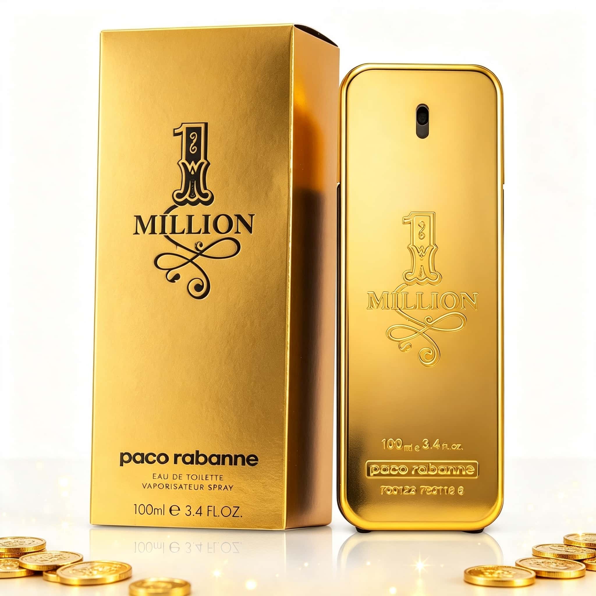 Paco Rabanne 1 Million Men Per - огляд і ціна Packaging