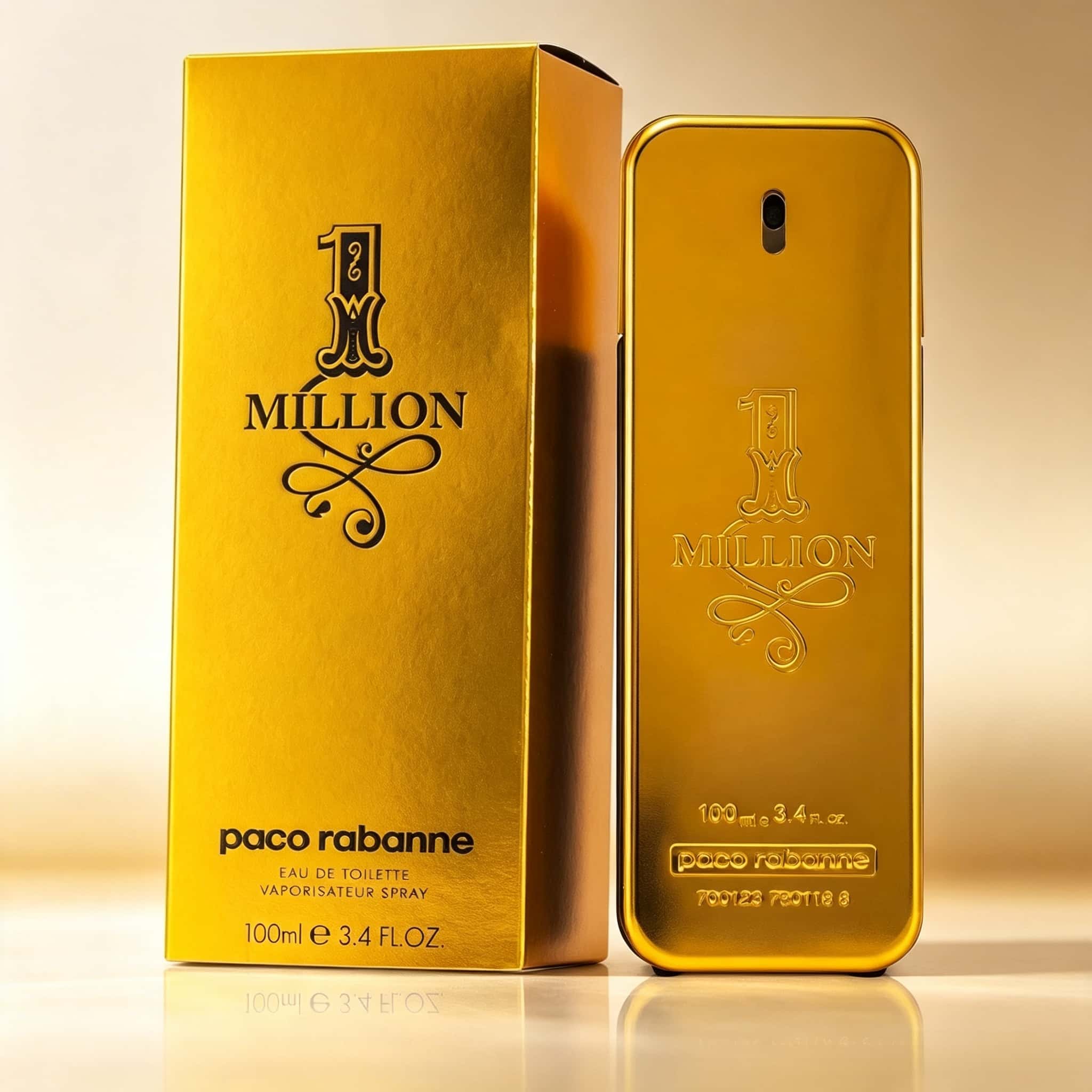 Paco Rabanne 1 Million Men Per - огляд і ціна Packaging