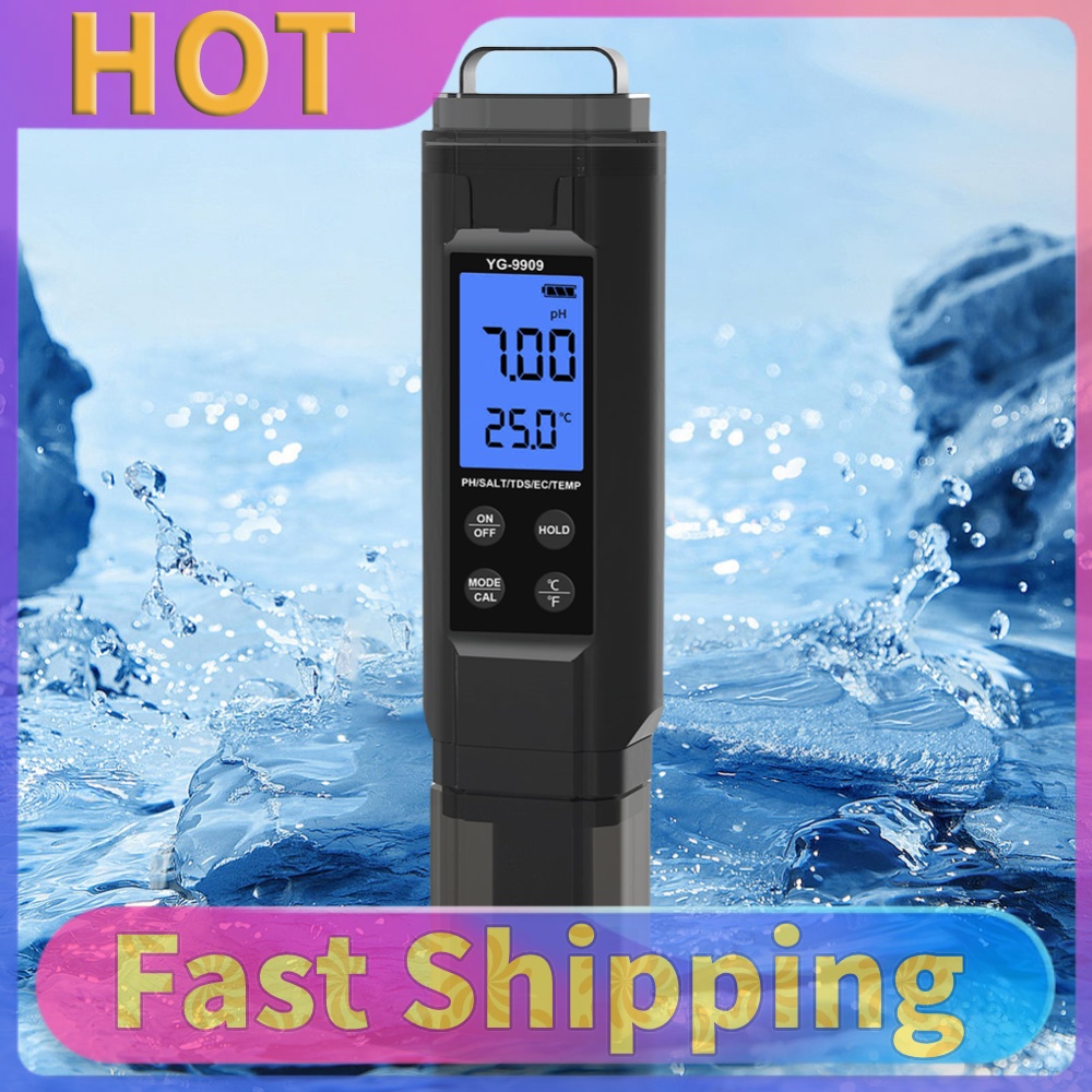 5 in 1 Digital Water Quality T - огляд і ціна Ph Meter Digital Water Tester