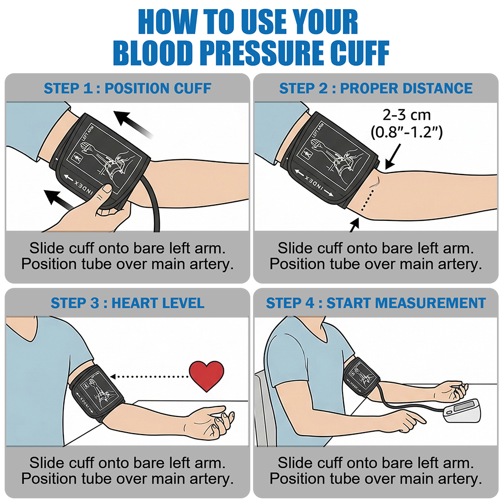 Universal Blood Pressure Cuff  - огляд і ціна Medical Supplies